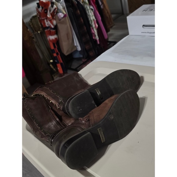 Gianni Bini Brown Ankle Boots Booties Women's Size 7M - Picture 10 of 13